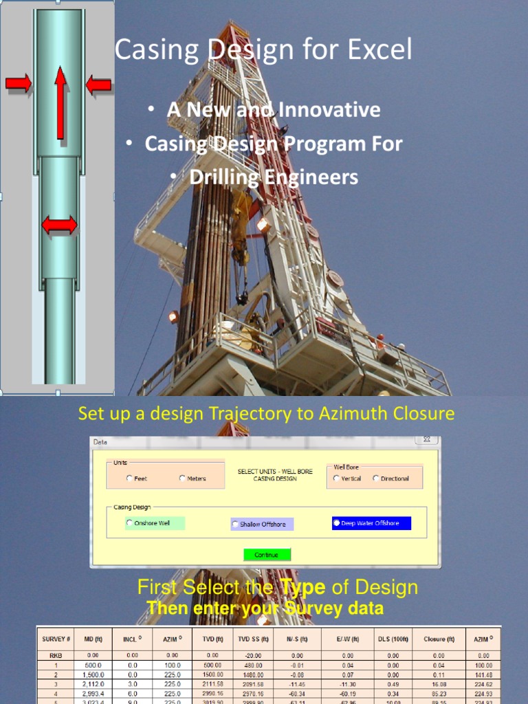 A New and Innovative - Casing Design Program For - Drilling Engineers ...
