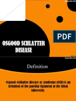 Osgood Schlatter Disease