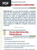 Client Server Computing