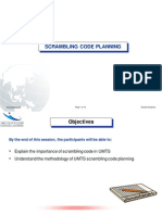 Scrambling Code Planning: Etisalat Academy Page 1 of 12 Anand Alexander Anand Alexander