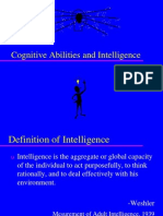 Cognitive Abilities and Intelligence