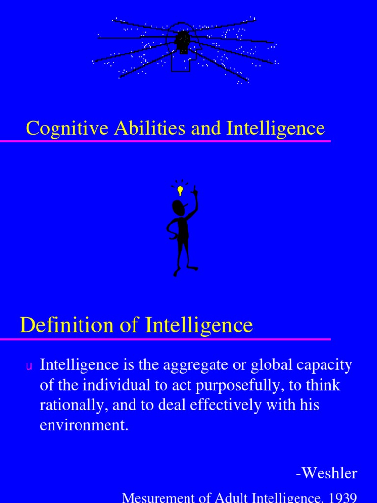 Cognitive Abilities and Intelligence | PDF | Intellectual Giftedness ...