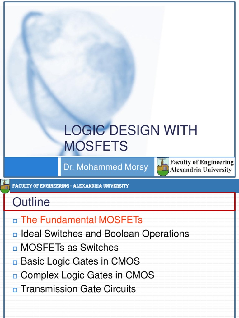 CH02 Logic Design With MOSFETs | PDF | Mosfet | Field Effect Transistor