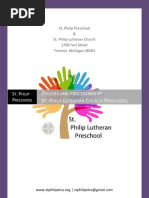 Download St Philip Preschool Procedures by Pedro Jimnez Hernndez SN132500870 doc pdf