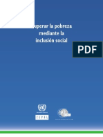 Superar La Pobreza Mediante La Inclusión Social