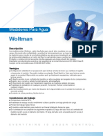 Medidor de Agua Tipo WOLTMAN