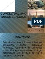 Contextualismo Arquitectónico