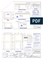 Expediente Técnico Modulo básico Adobe Reforzado con Geomalla Planos 1-7
