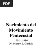 Historia del Pentecostalismo | PDF | Pentecostalismo | Movimiento ...
