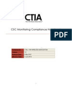CSC Monitoring Compliance Handbook: Published by Release Date Effective Date