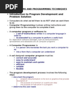 Algorithms and Programming1