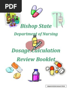 DosageCalculation Review Booklet 