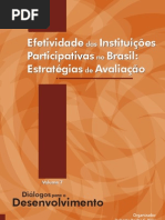 IPEA - Efetividade de Instituicoes Participativas