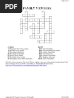 Download Family Members Crossword by elquenogb SN13254391 doc pdf