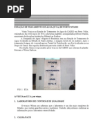 ESTAÇÃO DE TRATAMENTO DE ÁGUA