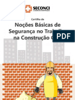 Cartilha Nocoes Basicas de Seguranca No Trabalho Na Construcao Civil