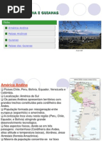 América Andina e Guianas