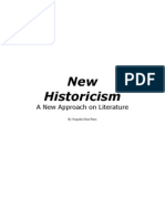 New Historicism by Nugraha Dian Putra