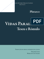 PLUTARCO. Vidas Paralelas - Teseu e Rômulo