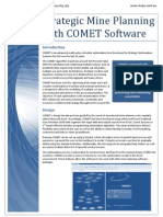 Strategic Mine Planning With COMET Software