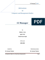 CCManager Project Report