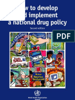 Un-oms-How to Develop and Implement a National Drug Policy