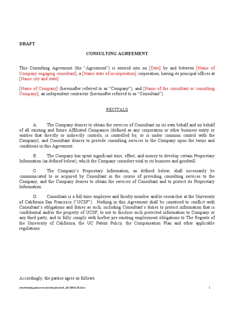 Agreement Template | PDF