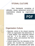 Organization Culture    
