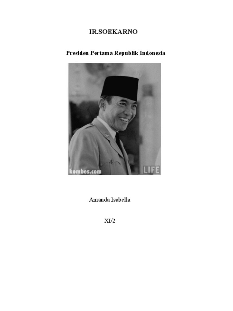 Biografi Ir Sukarno