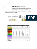 Código de colores de resistencias