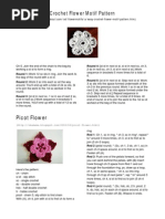 Crochet Flower Motif