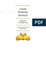 Lorax Forestry Services Management Plan
