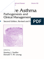 Severe Asthma-Pathogenesis and Clinical Management