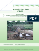 Water Quality Nitrate Factsheet 2