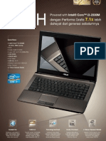 ASUS A44H DS Notebook