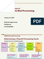  Processing Payroll