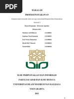 Download Makalah Profesi Pustakawan by Maulana Arif HIdayat SN132613742 doc pdf
