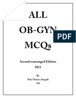 All OB-GYN MCQs (Second Rearranged Edition 2011)
