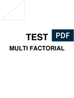 TEST Multifactorial