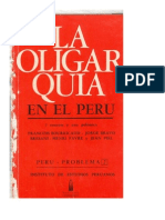 FRANÇOIS BOURRICAUD - LA OLIGARQUIA EN EL PERU