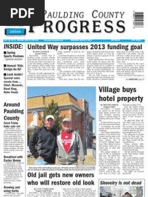 Paulding County PRogress March 27, 2013