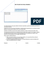 Como Utilizar Una Tabla Dinamica PDF