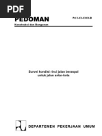 Download Survey Kondisi Rinci Jalan Beraspal Untuk Jalan Antar Kota by Effendi Azani SN132659623 doc pdf