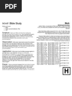 Download SOAP Bible Study Method-Mark by _TheHouse_ SN132665515 doc pdf