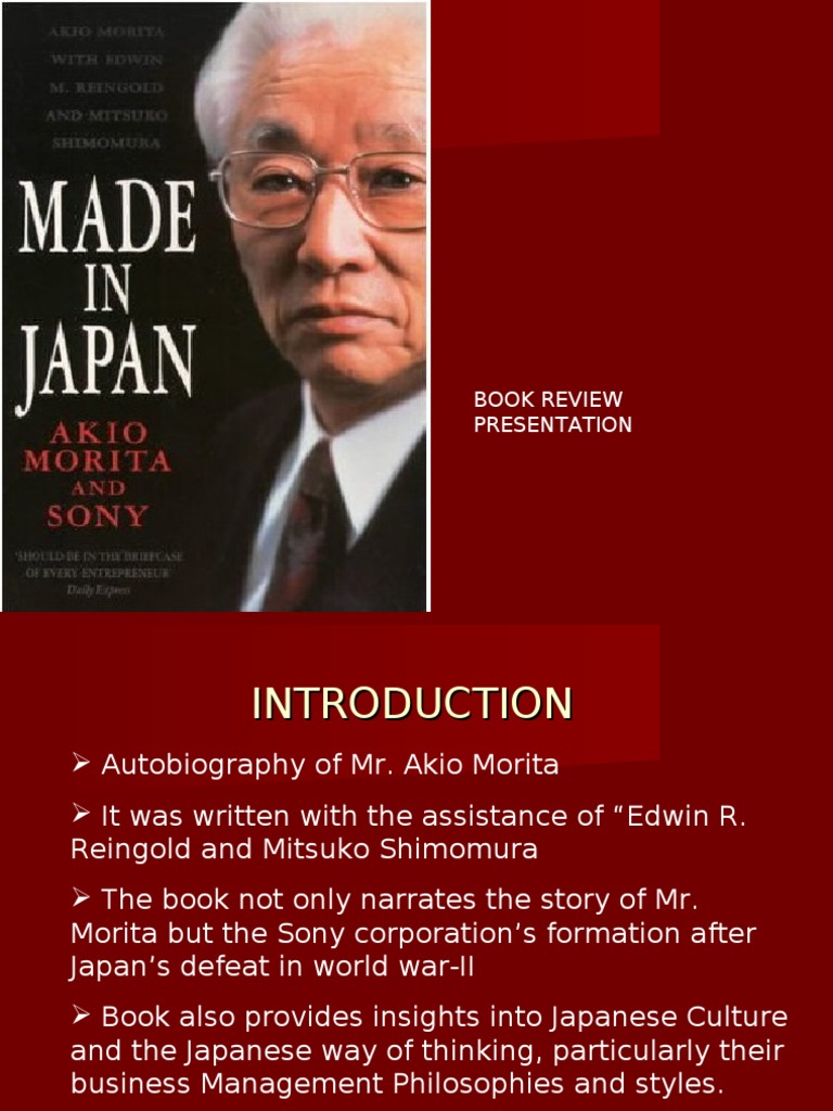 Made in Japan | PDF | Sony | Economies