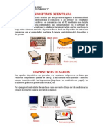 Dispositivos de Entrada Salida y Almacenamiento