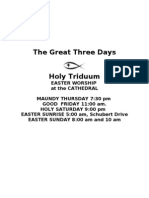 The Great Three Days POSTER