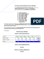 MERIDIANO ELECTORAL ANDALUZ(PROVINCIA DE CÓRDOBA)