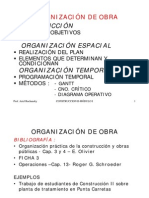 Organizacion de Obra