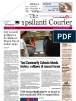 Ypsilanti Courier front page March 28, 2013